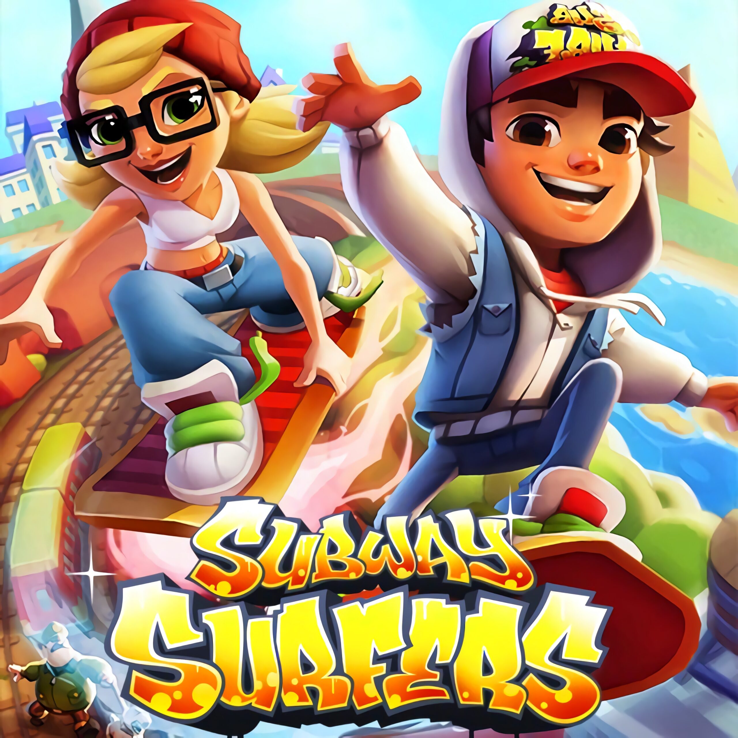 Subway Surfers, um bom jogo!!!